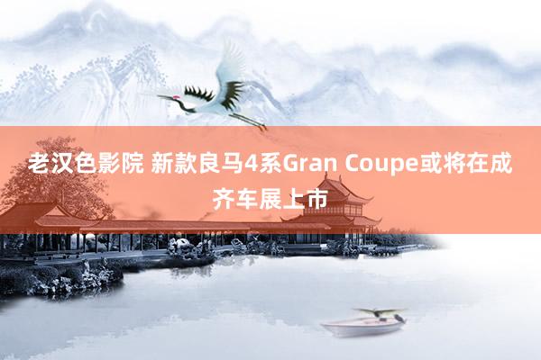 老汉色影院 新款良马4系Gran Coupe或将在成齐车展上市