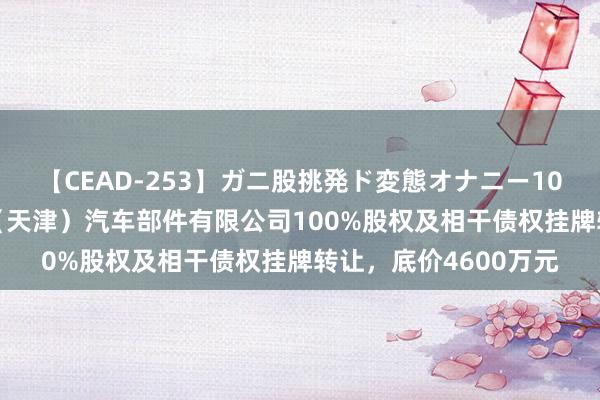 【CEAD-253】ガニ股挑発ド変態オナニー100人8時間 朔方新兴（天津）汽车部件有限公司100%股权及相干债权挂牌转让，底价4600万元