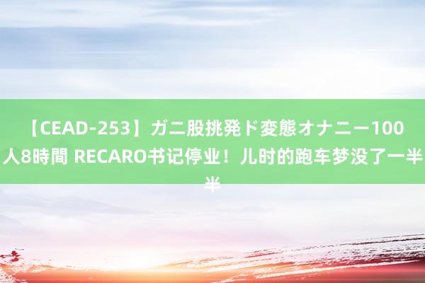 【CEAD-253】ガニ股挑発ド変態オナニー100人8時間 RECARO书记停业！儿时的跑车梦没了一半