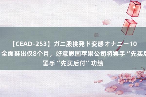 【CEAD-253】ガニ股挑発ド変態オナニー100人8時間 全面推出仅8个月，好意思国苹果公司将罢手“先买后付”功绩