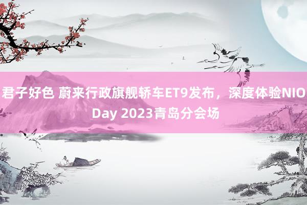 君子好色 蔚来行政旗舰轿车ET9发布，深度体验NIO Day 2023青岛分会场